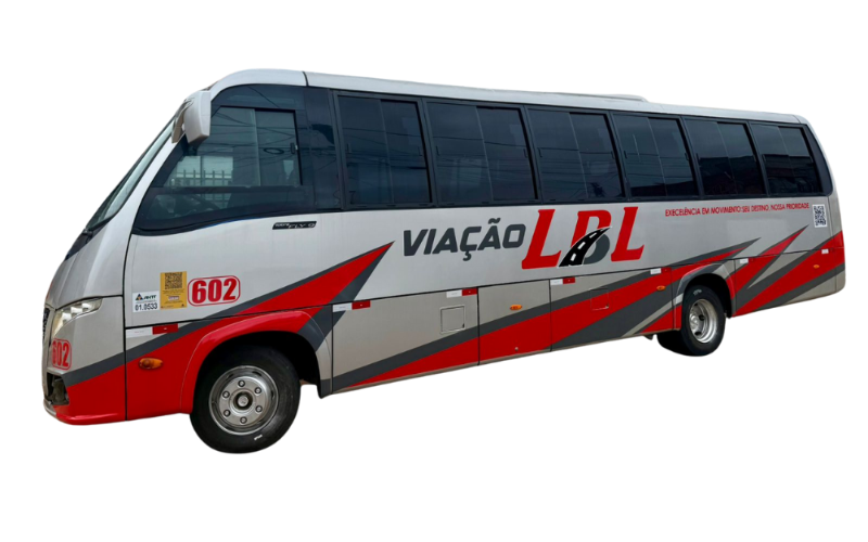 Micro-ônibus executivo da Viação LBL